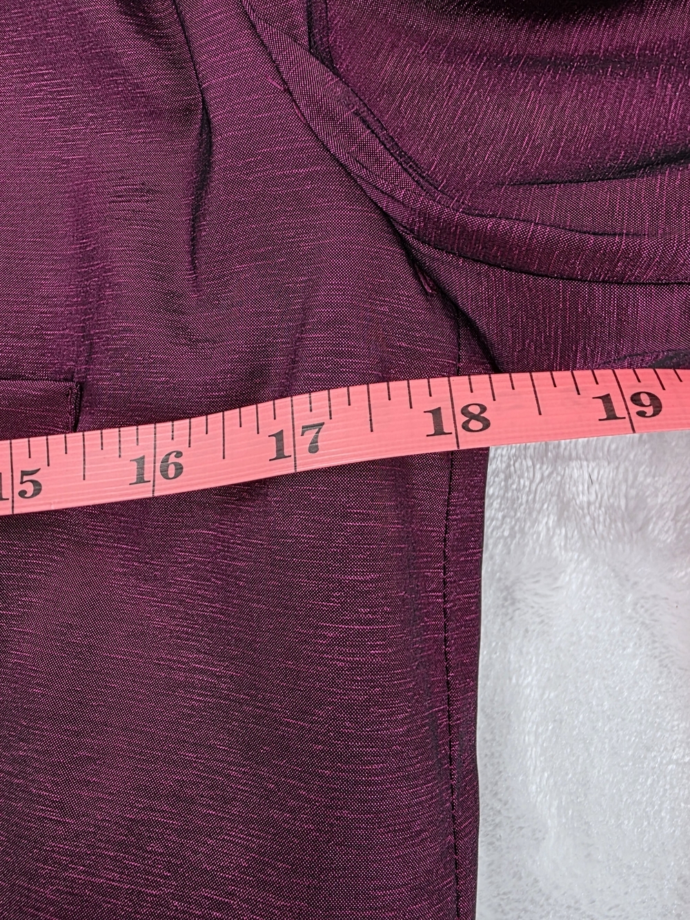 House Of Harlow 1960 Shiny Dark Fuchsia Cropped Blazer W/ Cami Womens Large - Picture 8 of 16